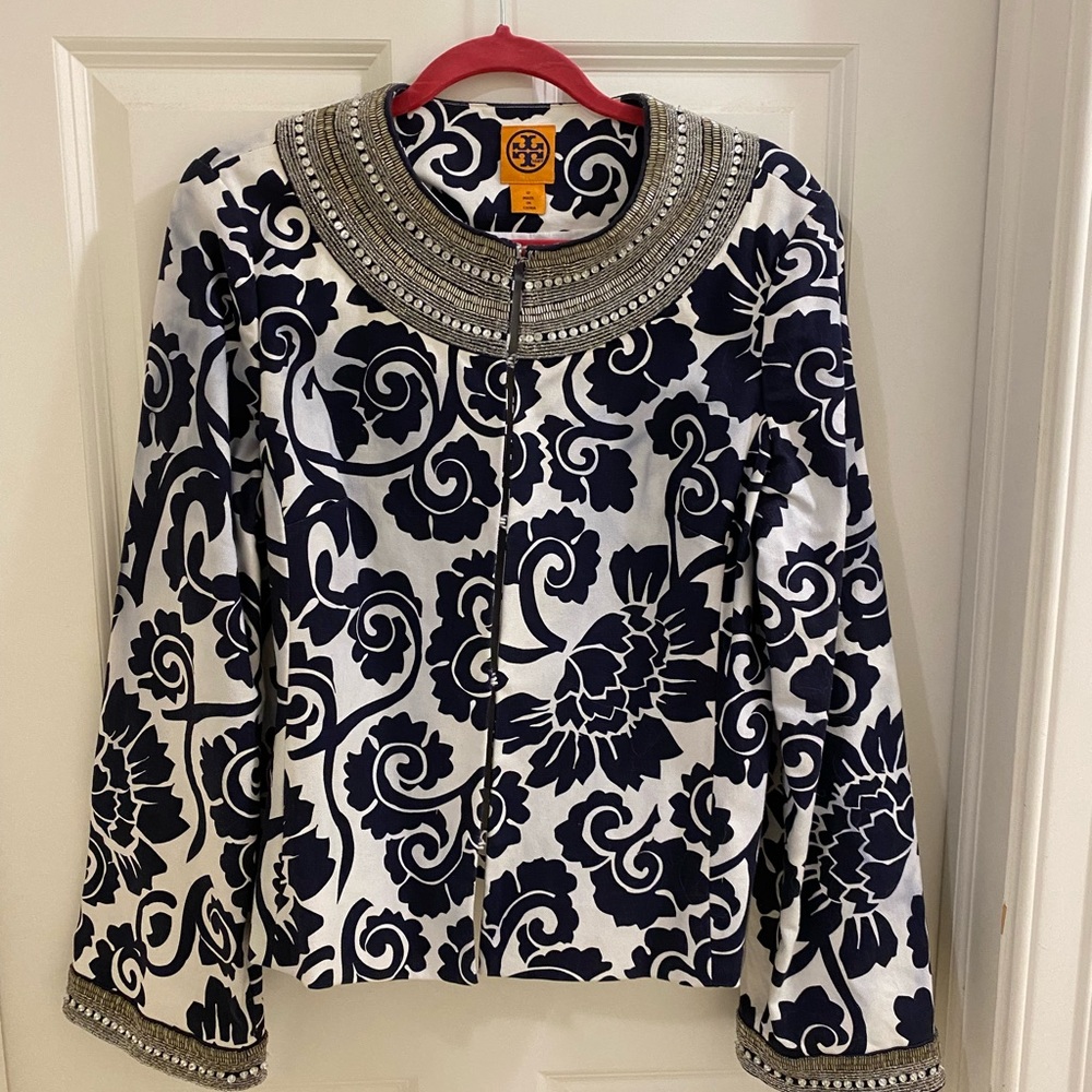 Tory Burch Embellished Blazer/Jacket